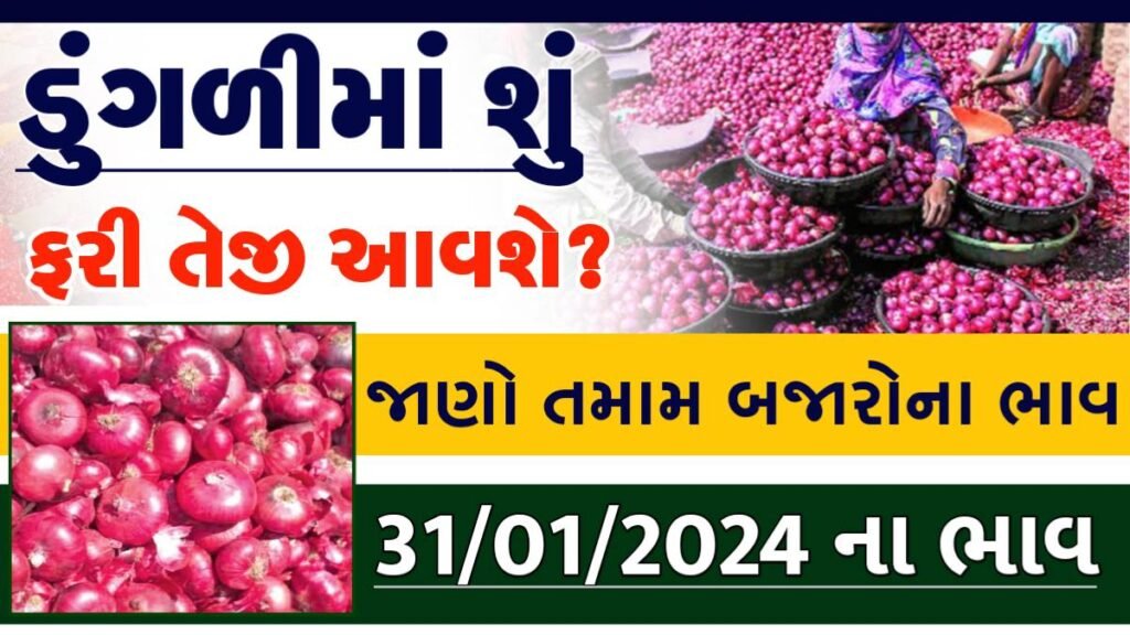 ગોંડલમાં ડુંગળીના ભાવ