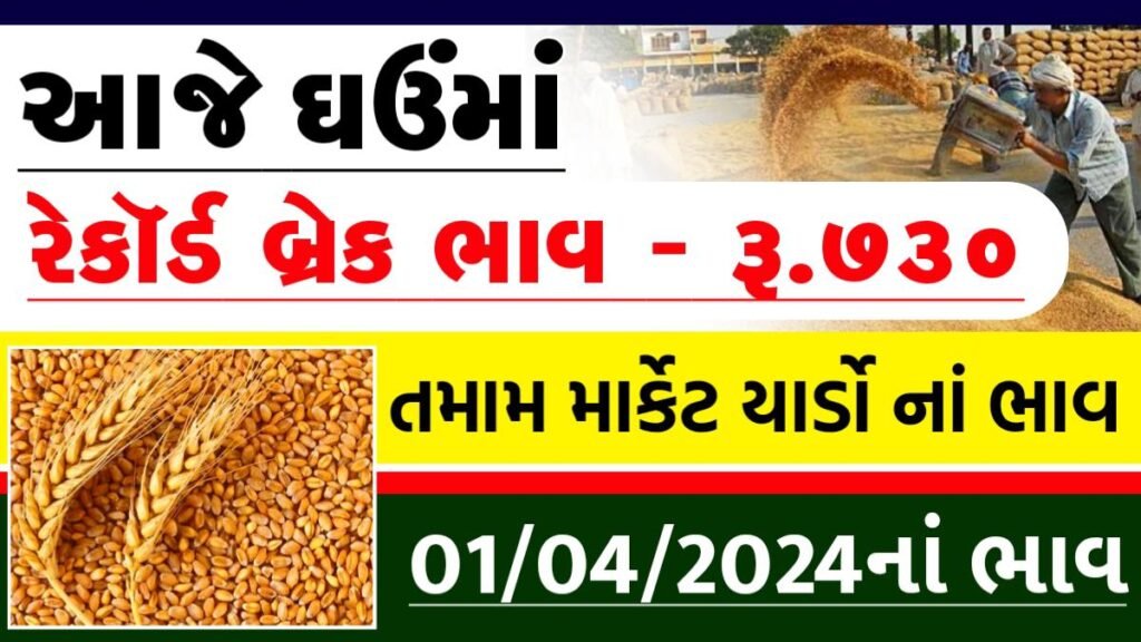 આજના ઘઉંના ભાવ