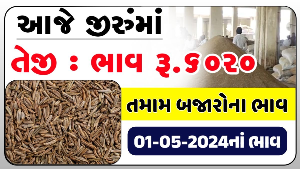 જીરું ભાવ ઊંઝા