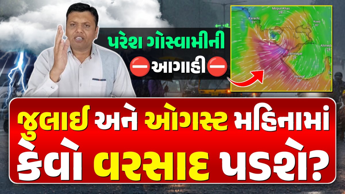 Paresh Goswami latest forecast